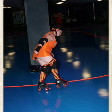 The Derby Girls - Nov. 14th Before videoing the bouts here are some photographs of the warm ups and tear down.